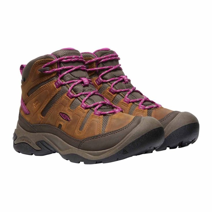 Sapatos KEEN Circadia Mid Wp KE-1026765 castanho 1