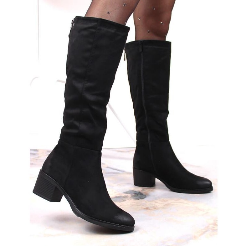 Botas quentes de camurça T.Sokolski W SCA179A preto 1