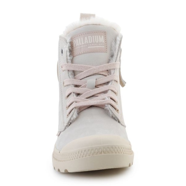 Sapatos Palladium Pampa Hi Zip Wl 95982-271-M cinza 2