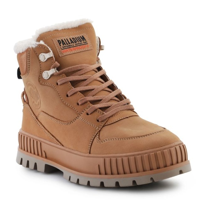 Sapatos Palladium Pallashock Warm Wp 74351-252-M castanho 1