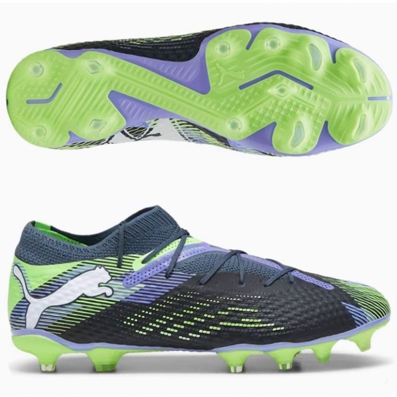 Chuteiras Puma Future 7 Pro+ FG/AG 108087 03 verde 1