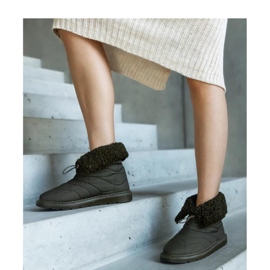 Botas de neve com isolamento verde e punho Caellita - Solea 1