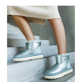 Botas de neve quentes verdes claras na plataforma Cores - Solea 1 Botas de neve quentes verdes claras na plataforma Cores - Solea 1