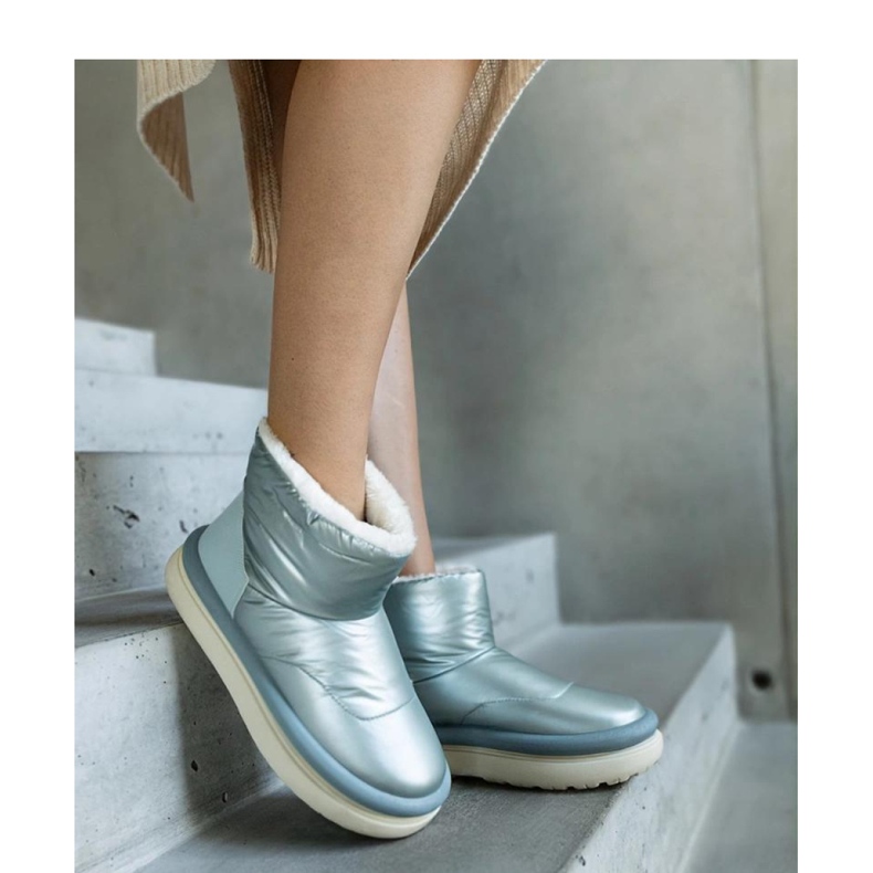 Botas de neve quentes verdes claras na plataforma Cores - Solea 2 Botas de neve quentes verdes claras na plataforma Cores - Solea 2