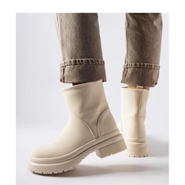 Botas com isolamento de borracha bege da Clotilde - Solea 1