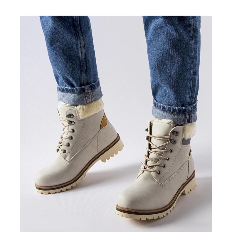 Botas com isolamento cinza Montalbino - Solea 1 Botas com isolamento cinza Montalbino - Solea 1