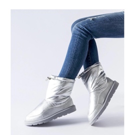 Botas de neve Whitetail com isolamento prateado - Solea cinza 1 Botas de neve Whitetail com isolamento prateado - Solea cinza 1