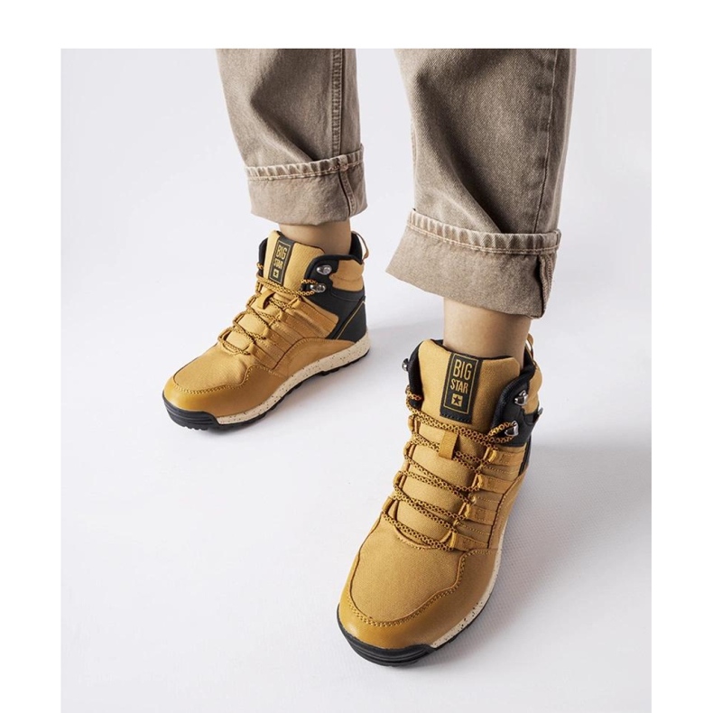 Botas marrons Big Star KK274609 marrom 2