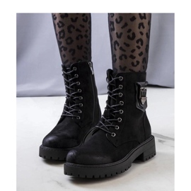 Armadilhas de camurça preta preto 1