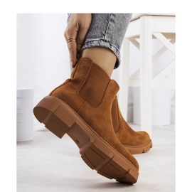 Botas de mulher castanhas marrom 1