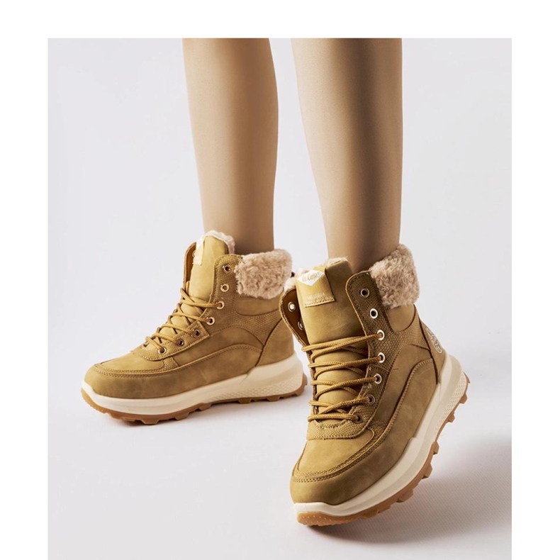 Botas marrons Lee Cooper LCJ-22-44-1361L marrom bege 1