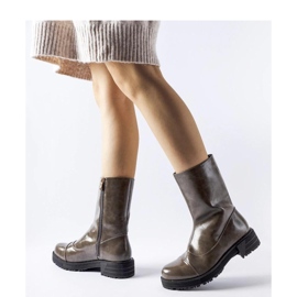 Botins com isolamento cinza escuro 1
