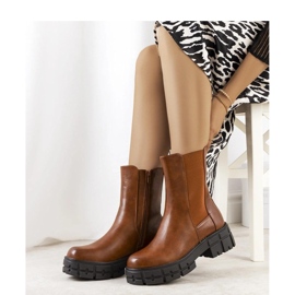 Botas de mulher castanhas marrom 1