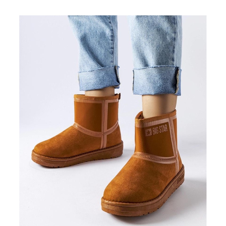 Botas de neve marrons Big Star KK274612 marrom 1