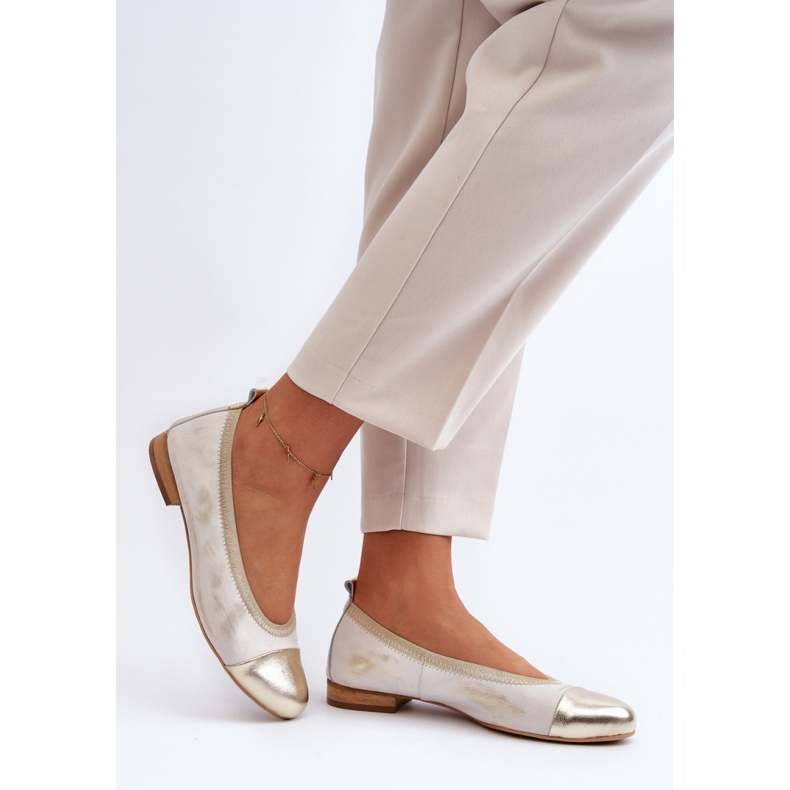 Sapatilhas Confortáveis ​​Modelo Zazoo 2890/004 Dourada dourado 1