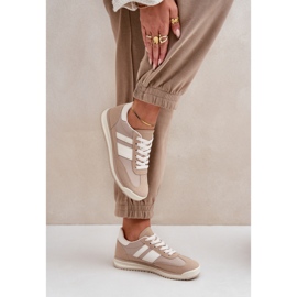 Tênis Esportivo 8957 Bege 1