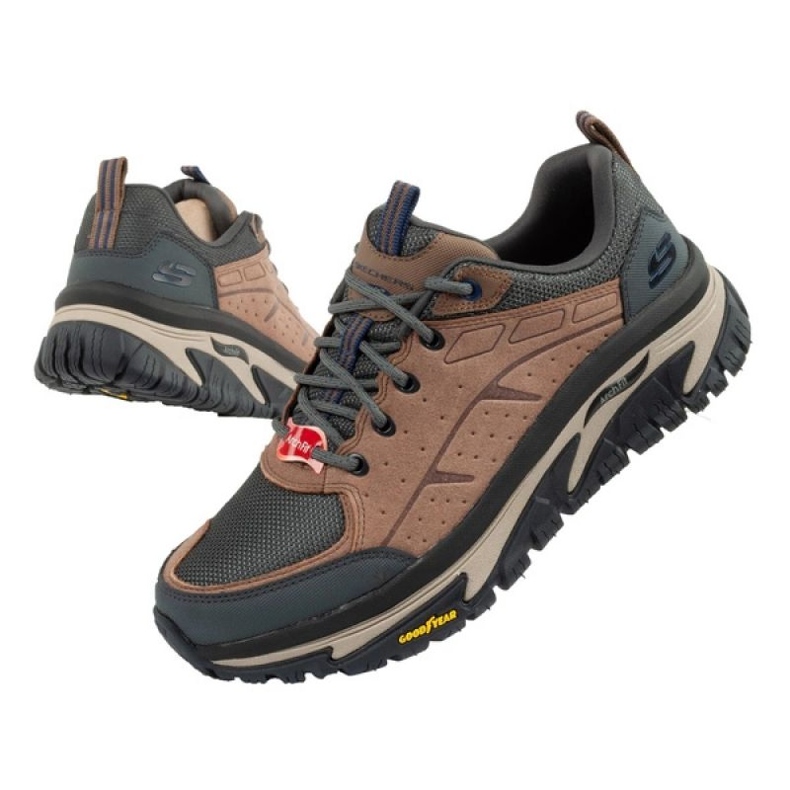 Sapatos Skechers Arch Fit Road Walker-Vernal 237488/BRMT marrom 1