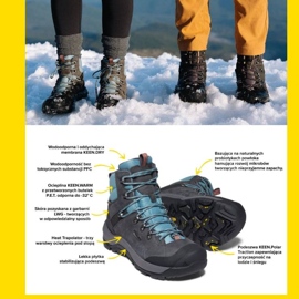 Sapatos KEEN Revel Iv Mid KE-1023629 cinza 2