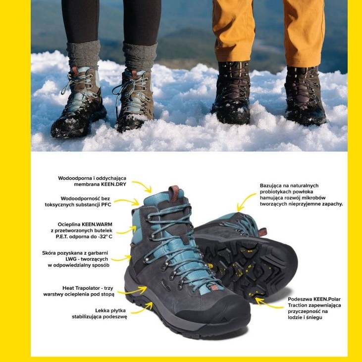 Sapatos KEEN Revel Iv Mid KE-1023629 cinza 2