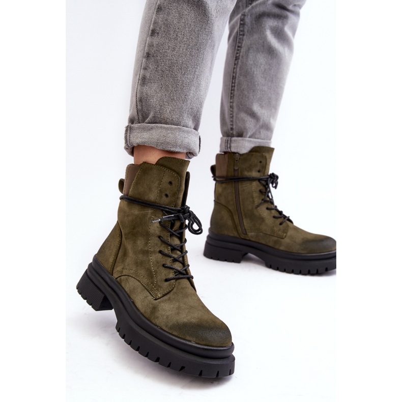 Step in style Trappers Modelo Narelona 6602 Verde Escuro - Entre com estilo 2