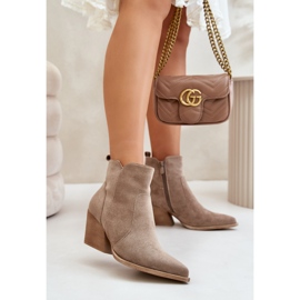Step in style Botas Modelo Virtris RQ491 Bege Escuro - Entre com estilo 1 Step in style Botas Modelo Virtris RQ491 Bege Escuro - Entre com estilo 1