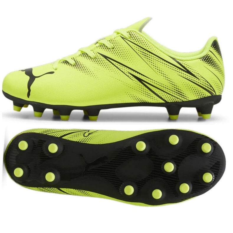 Puma Attacanto FG/AG Jr sapatos 107480 07 amarelo 1