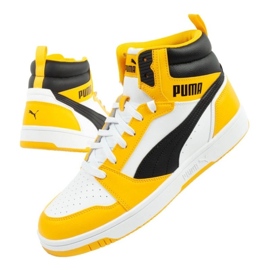 Tênis Puma Rebound v6 392326 27 amarelo 1