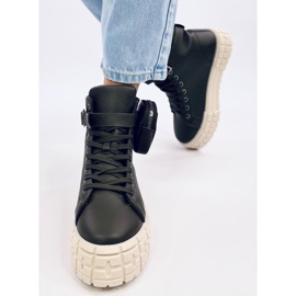 Tênis cano alto verde 2