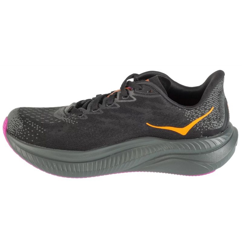 Tênis de corrida Hoka Mach 6 1147810-BKFS cinza 1