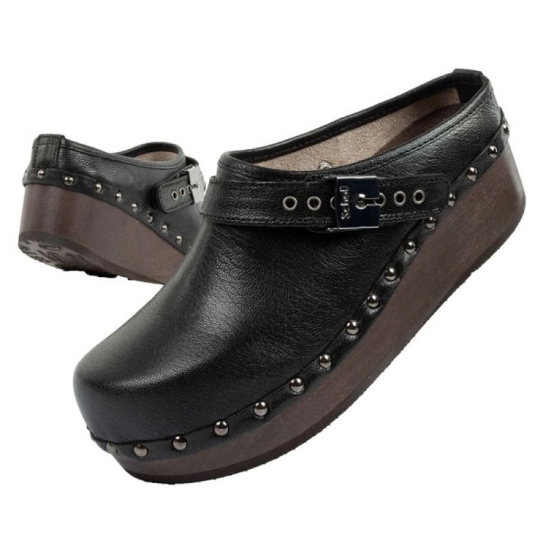 Tamancos Scholl Iconic F310461004 preto 1
