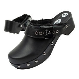 Tamancos Scholl Iconic F307031004 preto 1