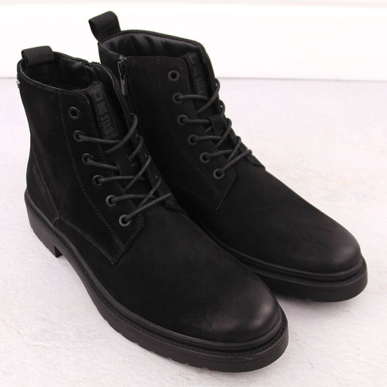 Big Star Grande estrela oo174148 botas masculinas pretas preto 2