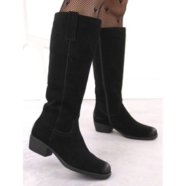 Cowboy Boots Sergio Leone Sk465a Black preto 2