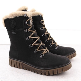 Rieker RKR745 BOTAS DE MEMBRANA NEGRA preto 2