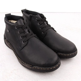 Couro isolado masculino Rieker Rkr748 preto 2