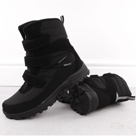 Botas de neve do American Club com membrana preta preto 2