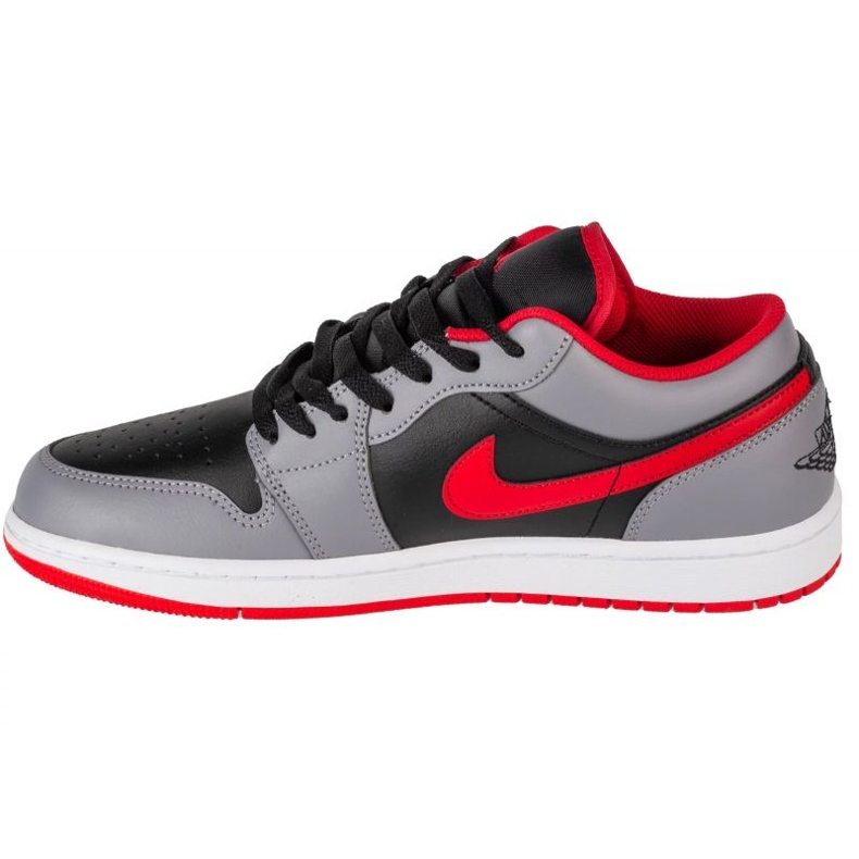 Nike Air Jordan 1 Low 553558-060 cinza-preto 1