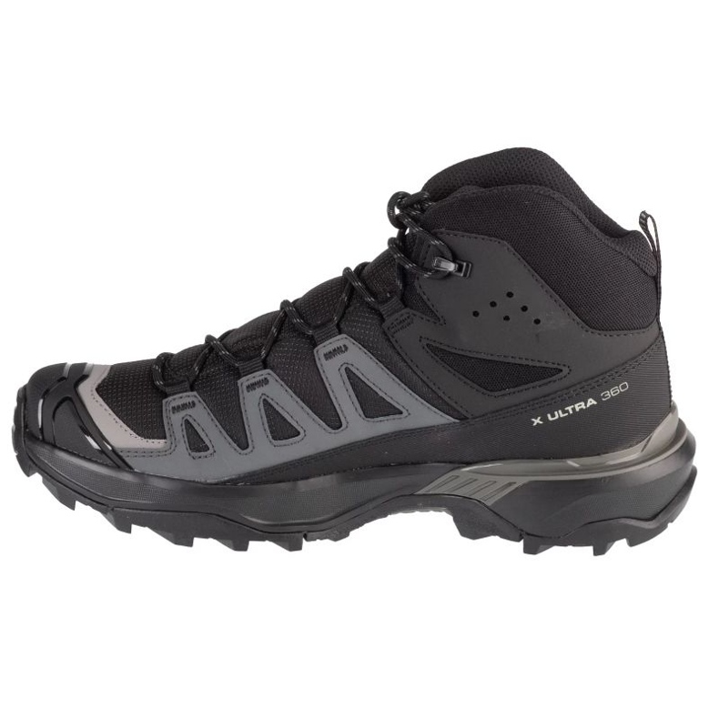 Salomon x Ultra 360 Mid GTX 474476 Black Shoes preto 1