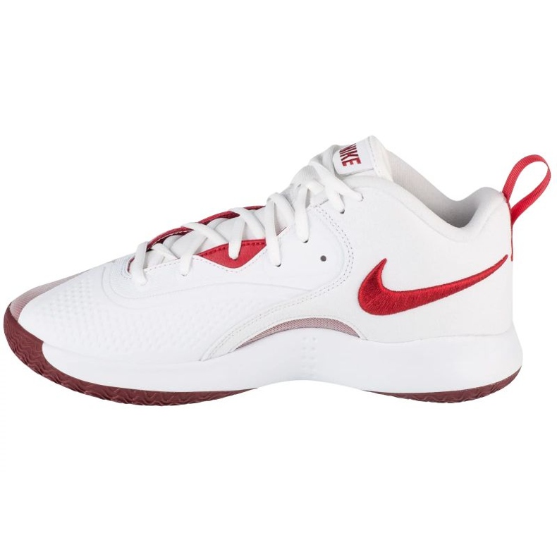 Tênis de voleibol Nike Hyperset 2 FQ7070-106 branco/vermelho 1