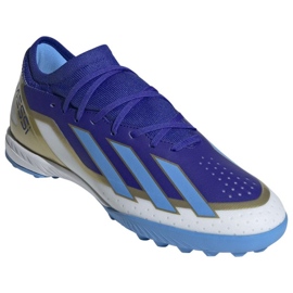 Adidas X Crazyfast League Messi Tf ID0718 sapatos azul 2