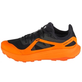 Salomon Ultra Flow GTX 474740 sapatos pretos-laranja 1