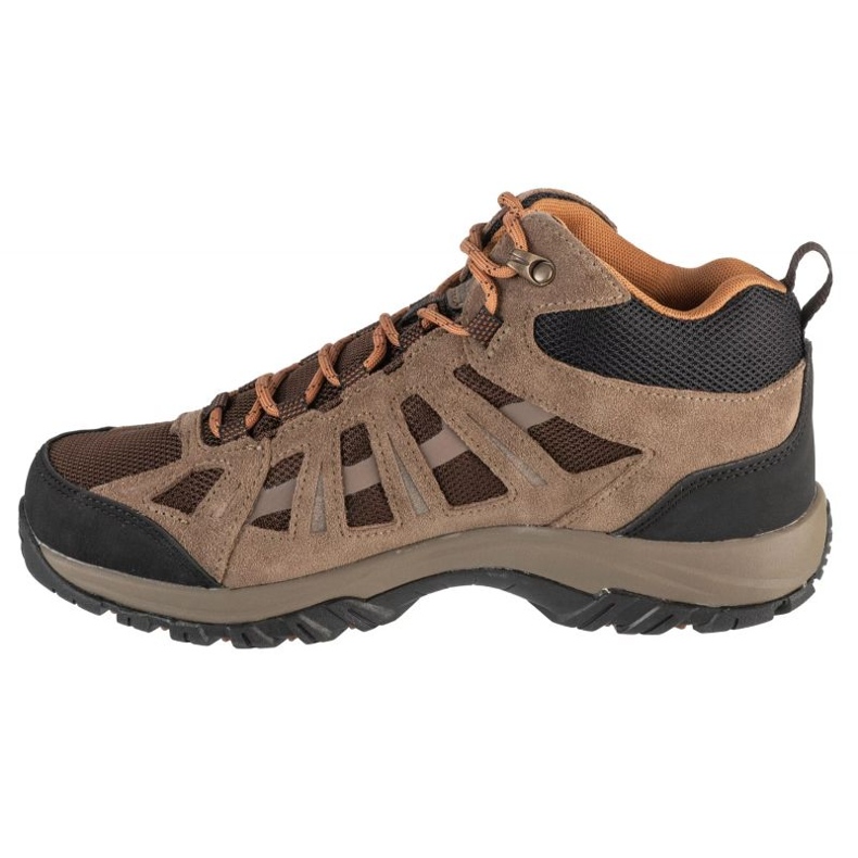 Columbia Redmond III Mid WP 1940581232 Sapatos com uma membrana marrom 1