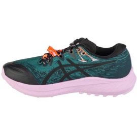 ASICS Fuji Lite 5 1012B690-300 Sapatos verdes 1