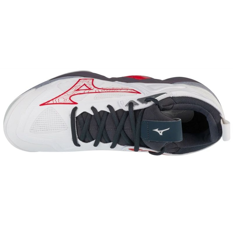 Tênis de voleibol Mizuno Wave Momentum 3 V1GA231296 branco 1