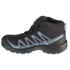 Salomon Xa Pro V8 CSWP 475738 Sapatos pretos com uma membrana 1