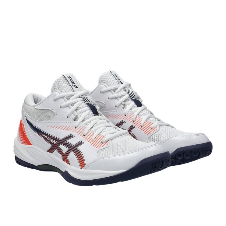 Tênis de voleibol Asics Gel-Task Mt 4 1071A102 101 branco 1