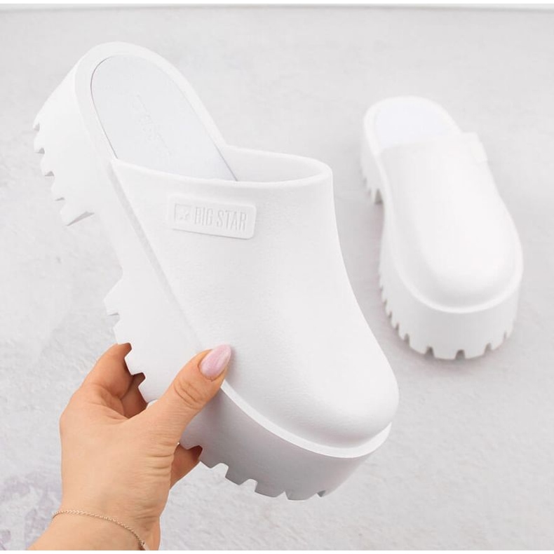 Big Star Entupimentos em uma grande grande estrela NN274015 White branco 1