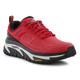 Sapatos Skechers Arch Fit Road Walker Recon 37333-RDBK vermelho 1