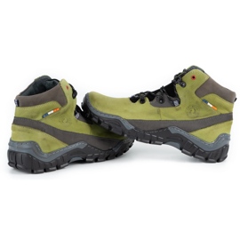 Olivier Sapatos de inverno masculino 134 GT Lã verde isolada 4