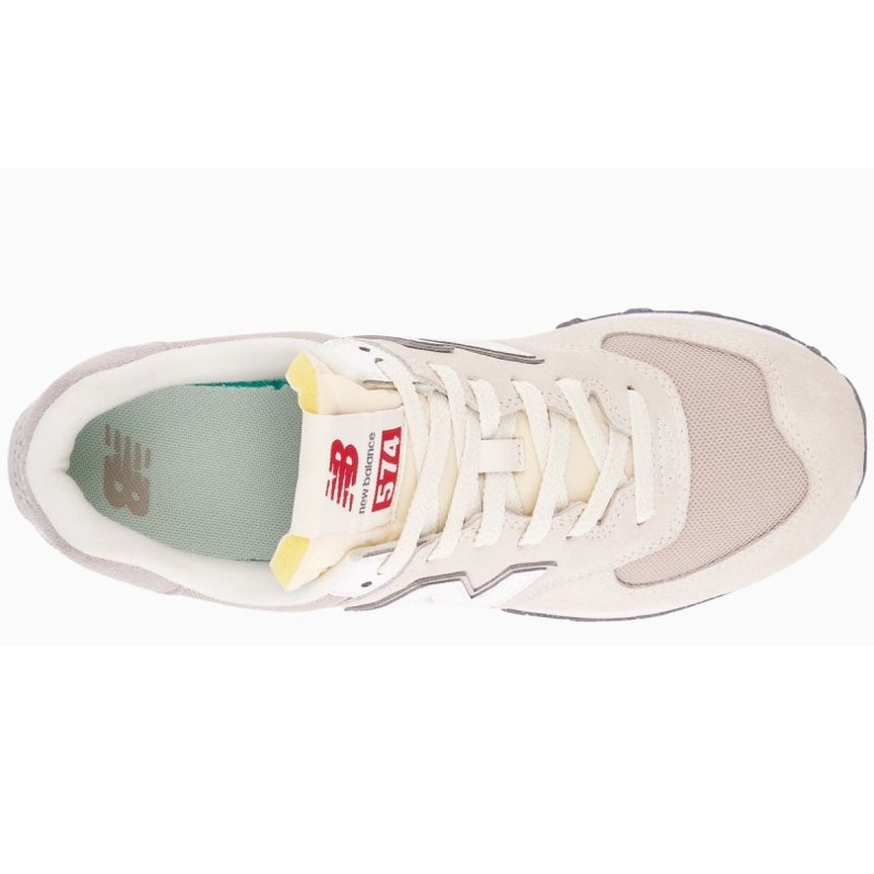Tênis New Balance U U574RCD bege 1